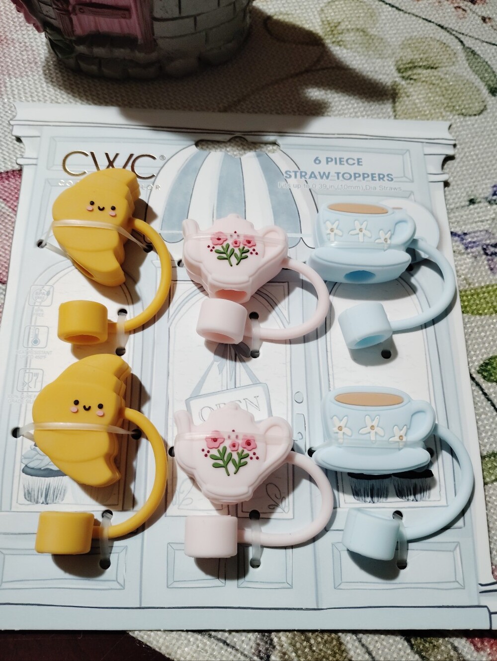 CWC 6-piece straw topper set - Picture 6 of 8